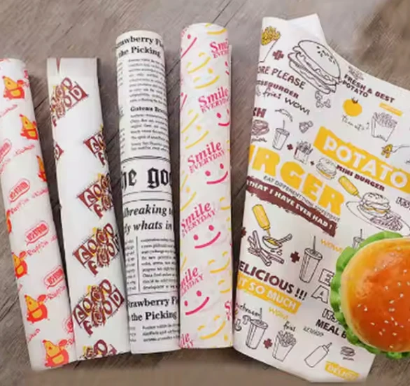 Food silicone oil paper sheet with food-grade silicone coating Food silicone oil paper sheet with food-grade silicone coating